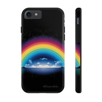 "Vibrant Skies: Rainbow Sunset" Cell Phone Case -Tough Phone Cases