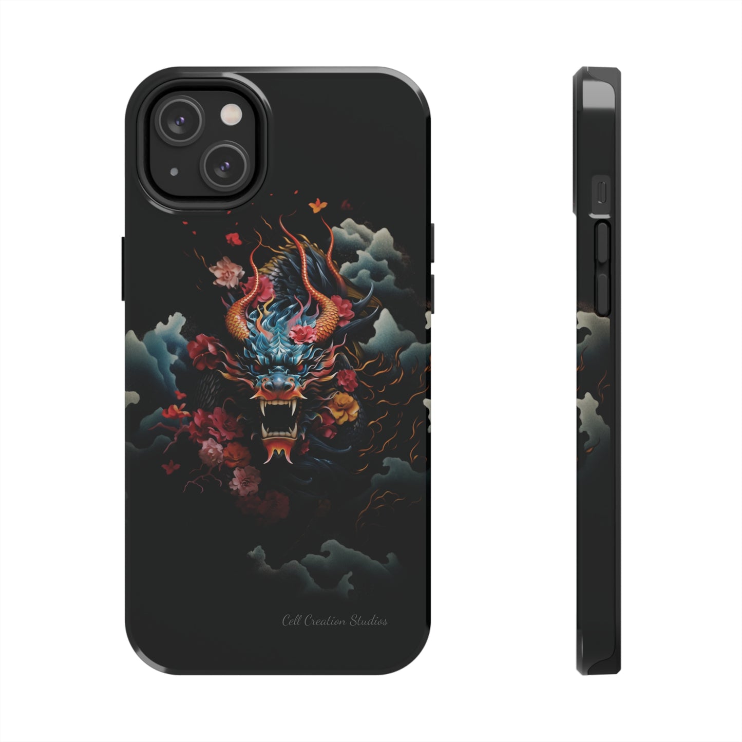 Introducing the "Japanese Dragon Majesty" Cell Phone Case – Embrace the Legend in Style -Tough Phone Cases