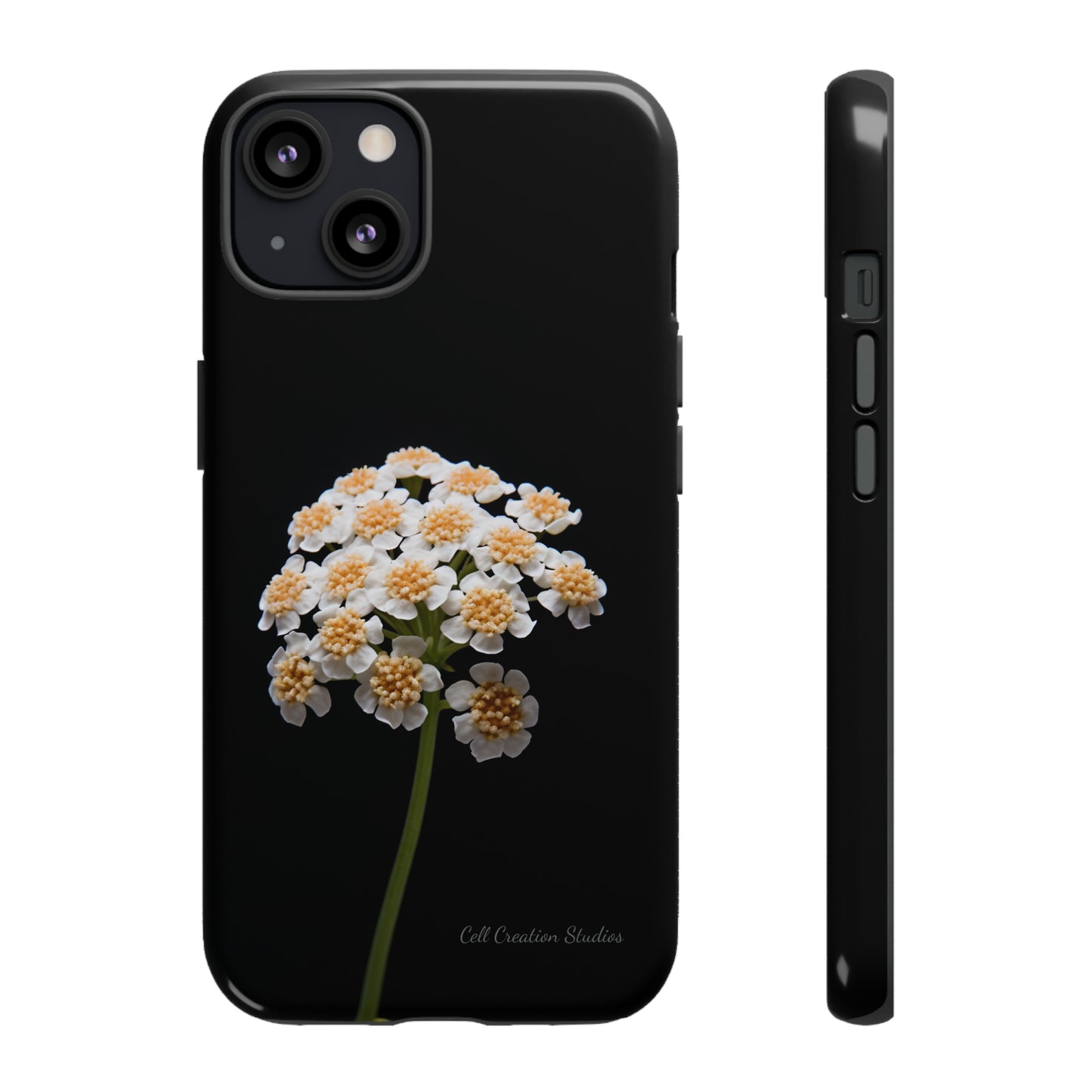 "Elegant Yarrow Bloom"  -Tough iPhone Cases