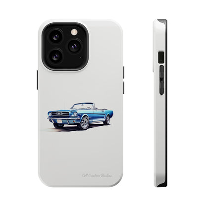 "Classic Mustang Cruisin'" Phone Case -MagSafe Tough Cases