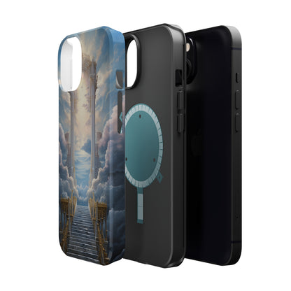 Introducing the "Celestial Gateway" Cell Phone Case – Elevate Your Device with Heavenly Splendor -MagSafe Tough Cases