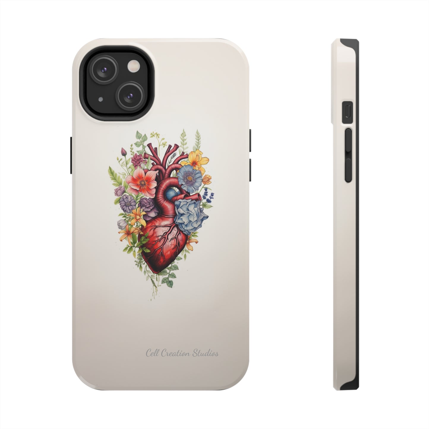 "Blooming Hearts" -Tough iPhone Cases