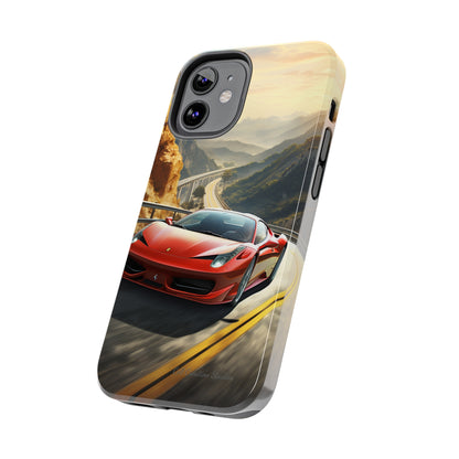 "Mountain Majesty Ferrari Edition" -Tough iPhone Cases