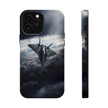 "Stealth Fighter Sky Guardian" Phone Case -MagSafe Tough Cases