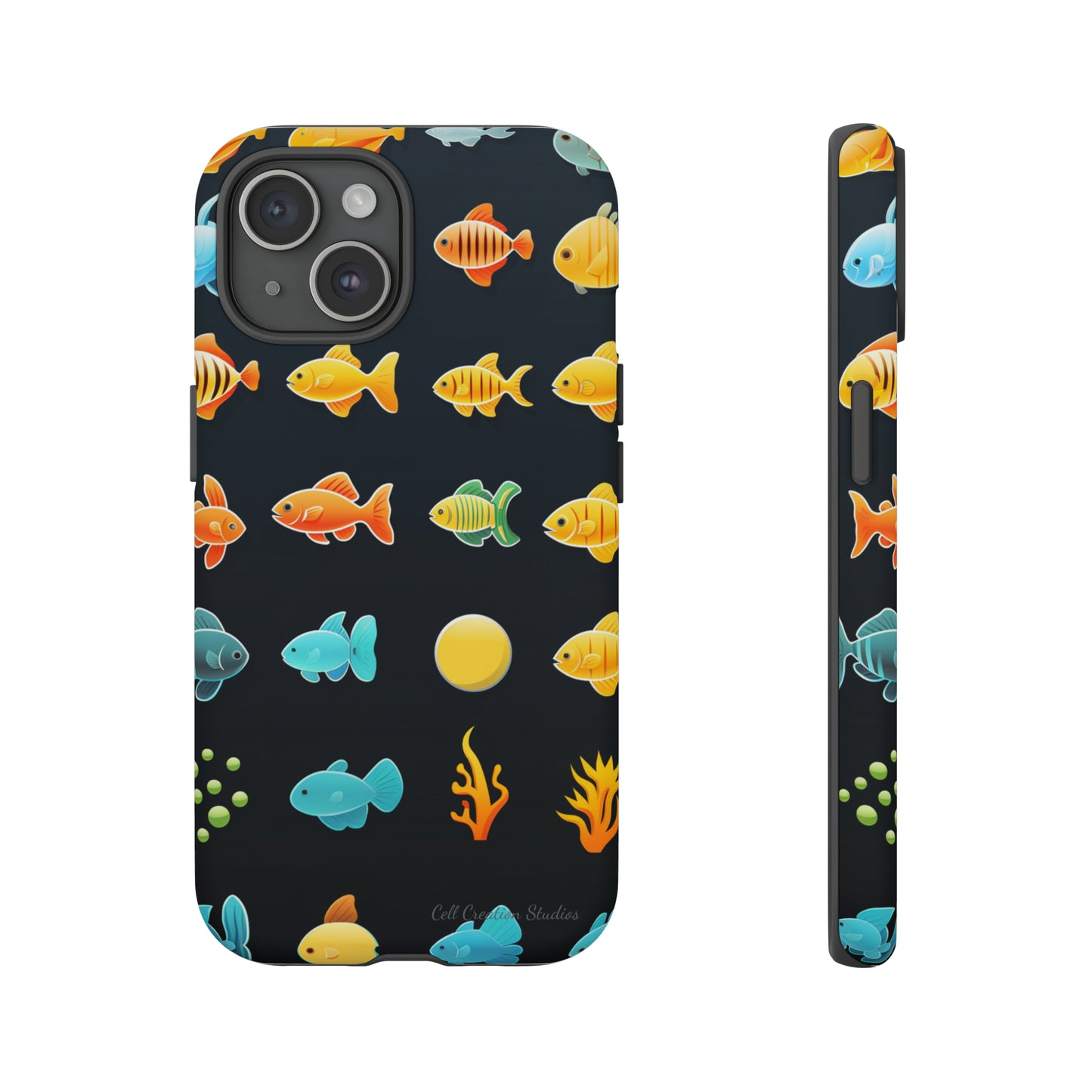 "AquaArt Fish" -Tough Phone Cases