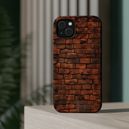 Introducing our "Urban Brick Wall" Cell Phone Case – the perfect blend of urban style and device protection -MagSafe Tough Cases