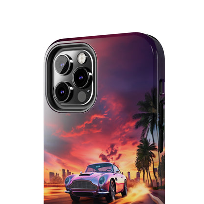 "Silver Aston Martin Racing" -Tough iPhone Cases