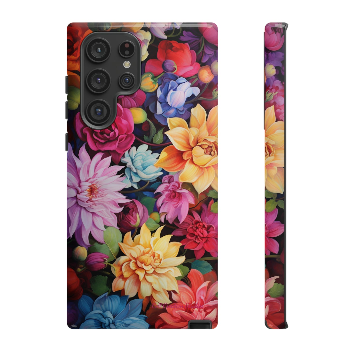 Introducing the "Blossom Beauty" Cell Phone Case – Elevate Your Style with Floral Charm -Tough Cases