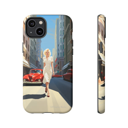 "City Stroll Glamour" Marilyn Monroe Phone Case -Tough Cases