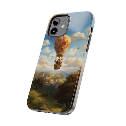 Introducing the "Winnie-The-Pooh's Balloon Adventure" Cell Phone Case – Soar to New Heights in Style -Tough Phone Cases