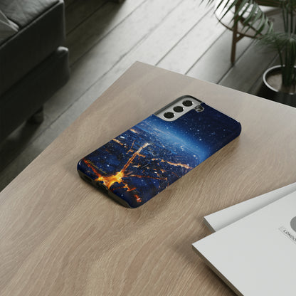 "Urban Snowfall Glow" -Tough Samsung Phone Cases