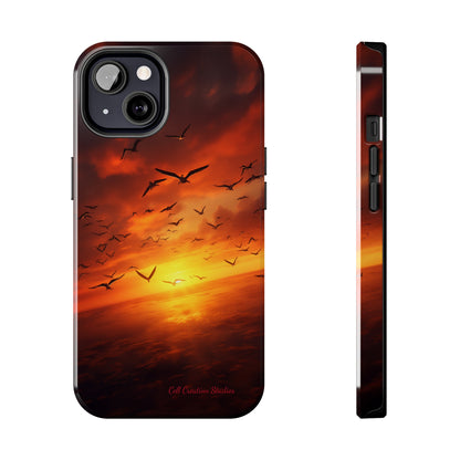 Introducing the "Sunset Soar" Cell Phone Case – Embrace Freedom and Beauty -Tough Phone Cases