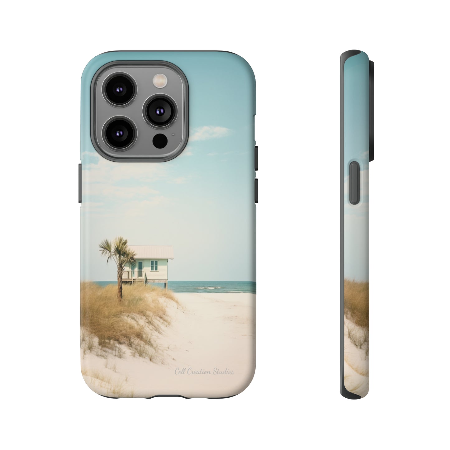 "Seaside Haven" -Tough iPhone Cases