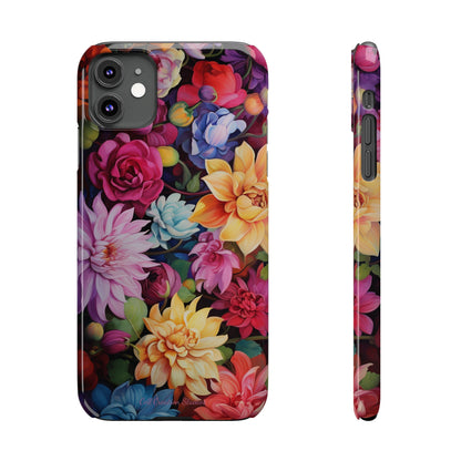 Introducing the "Blossom Beauty" Cell Phone Case – Elevate Your Style with Floral Charm -Slim Phone Cases