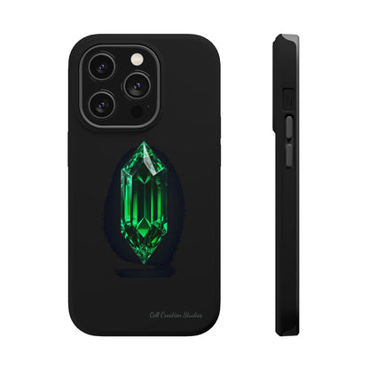 "Emerald Elegance" Phone Case -MagSafe Tough Cases