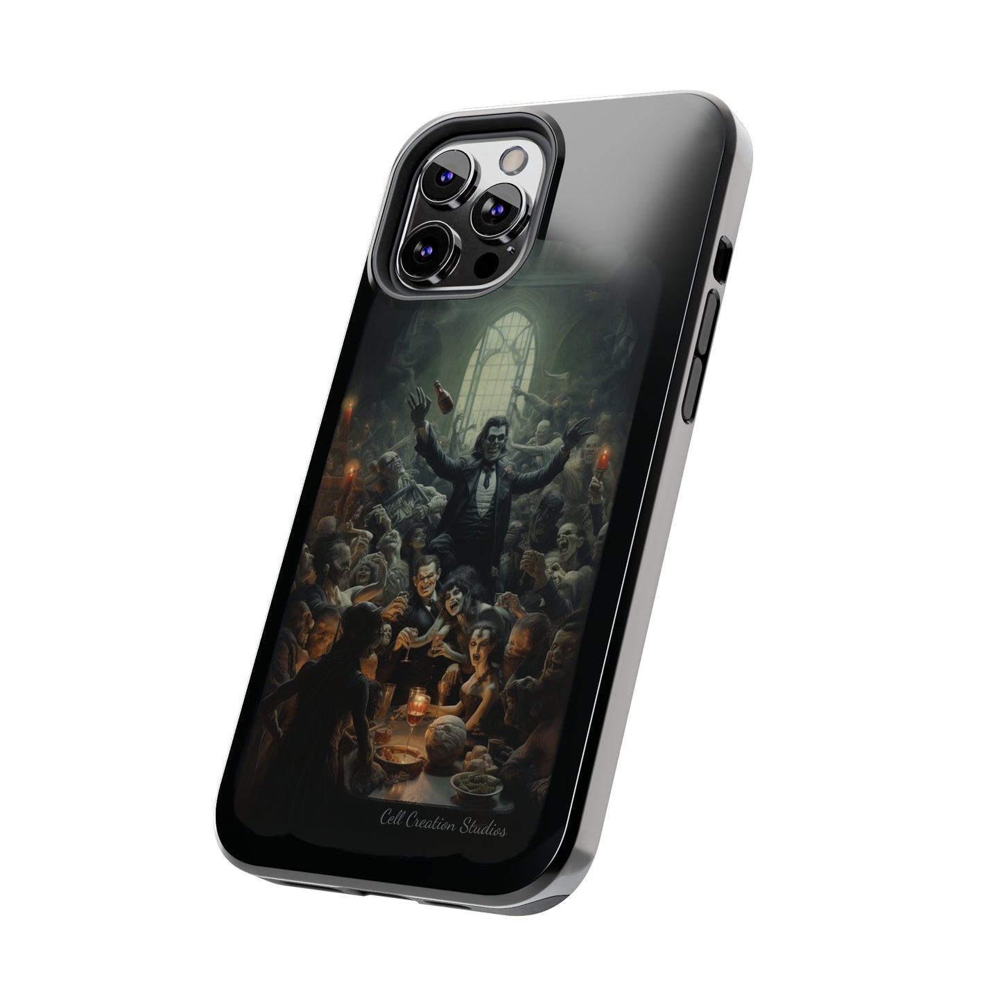 Introducing the "Monstrous Feast" Cell Phone Case – Halloween Dinner Party in Your Pocket -Tough Phone Cases