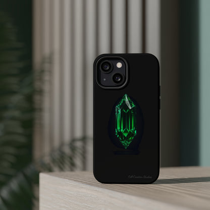 "Emerald Elegance" Phone Case -MagSafe Tough Cases