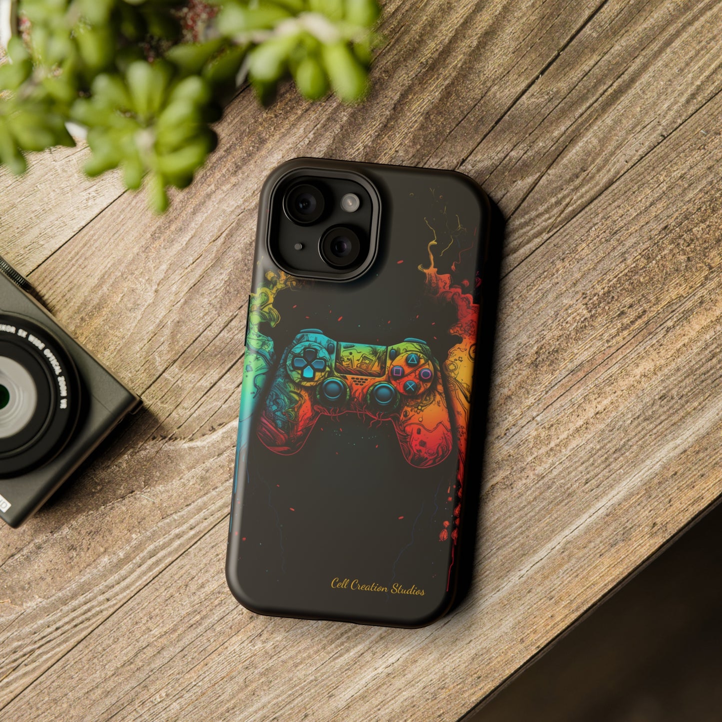 "ColorBlast Gaming" -MagSafe Tough iPhone Cases