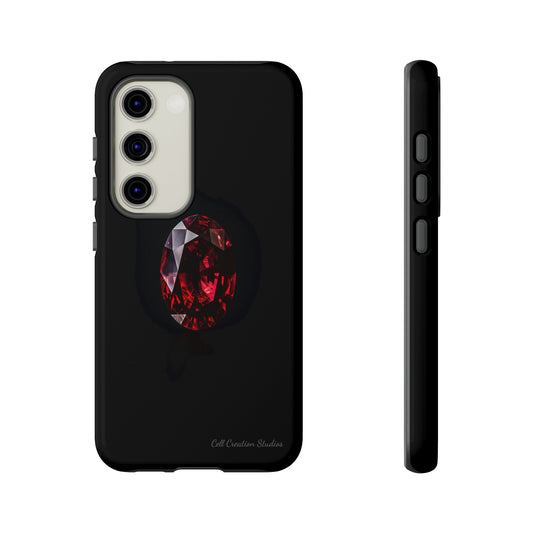 "Ruby Radiance" Phone Case -Tough Cases