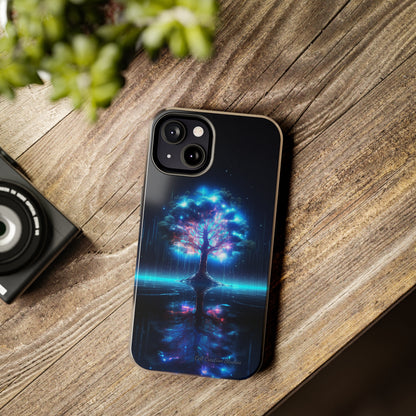 Introducing the "Luminous Tree" Cell Phone Case – Illuminate Your Style with Nature's Glow -Tough Phone Cases