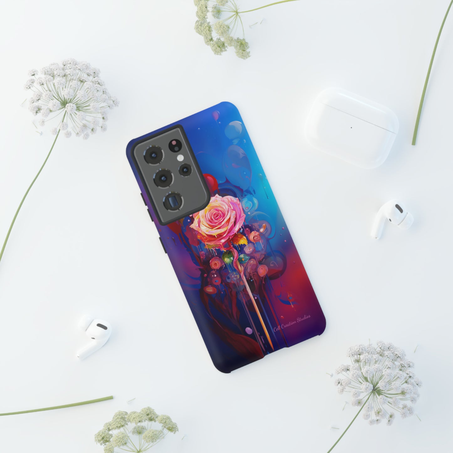 "Dreamy Rose Bloom Fantasy" -Tough Samsung Phone Cases