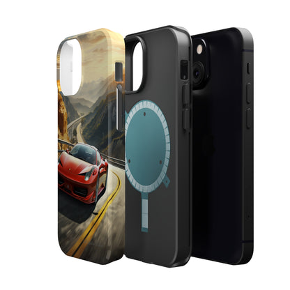 "Mountain Majesty Ferrari Edition" -MagSafe Tough iPhone Cases