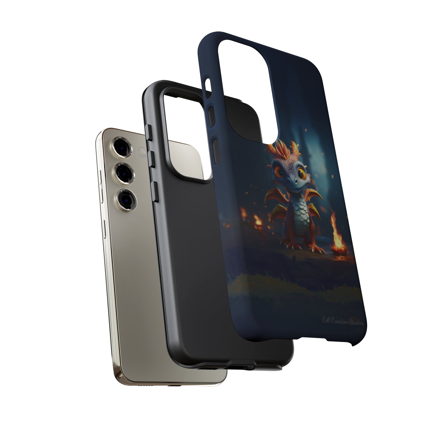 Introducing the "Azure Dragon" Cell Phone Case – Unleash Mythical Marvels -Tough Cases