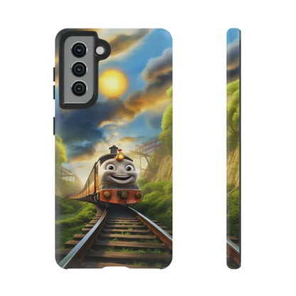 The "Smiling Express Train" Phone Case -Tough Cases