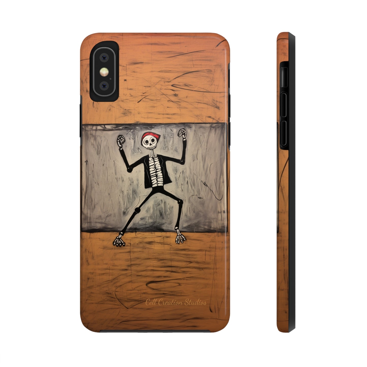 "Dance of the Skeletal Muse" -Tough iPhone Cases