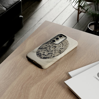 "Discover the Mystery: Maze-Inspired Cell Phone Case" -Tough Cases