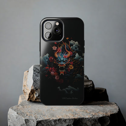 Introducing the "Japanese Dragon Majesty" Cell Phone Case – Embrace the Legend in Style -Tough Phone Cases