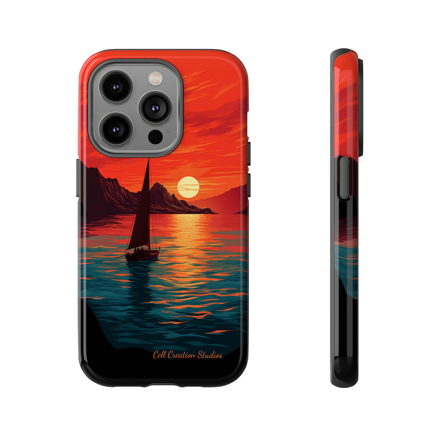 "Serenity at Sunset"  -Tough iPhone Cases