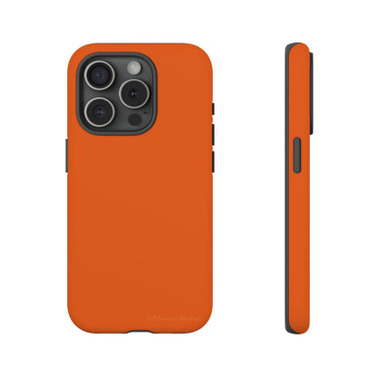 "Orange Burst" -Tough iPhone Cases