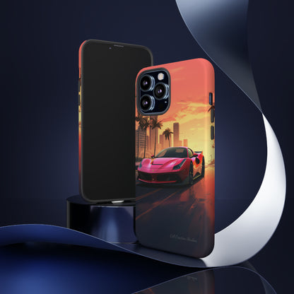 "Sunset Boulevard Ferrari Edition" -Tough iPhone Cases