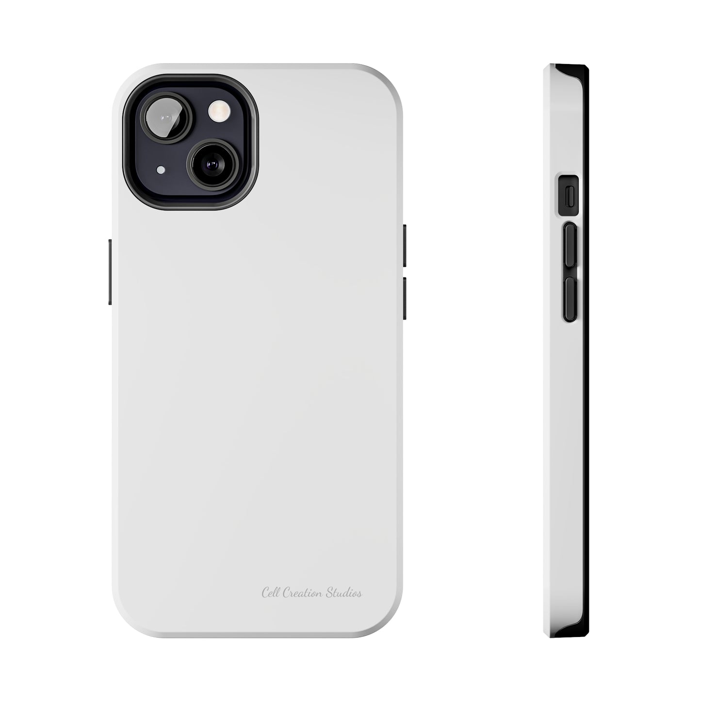 "Pure Elegance White" -Tough iPhone Cases