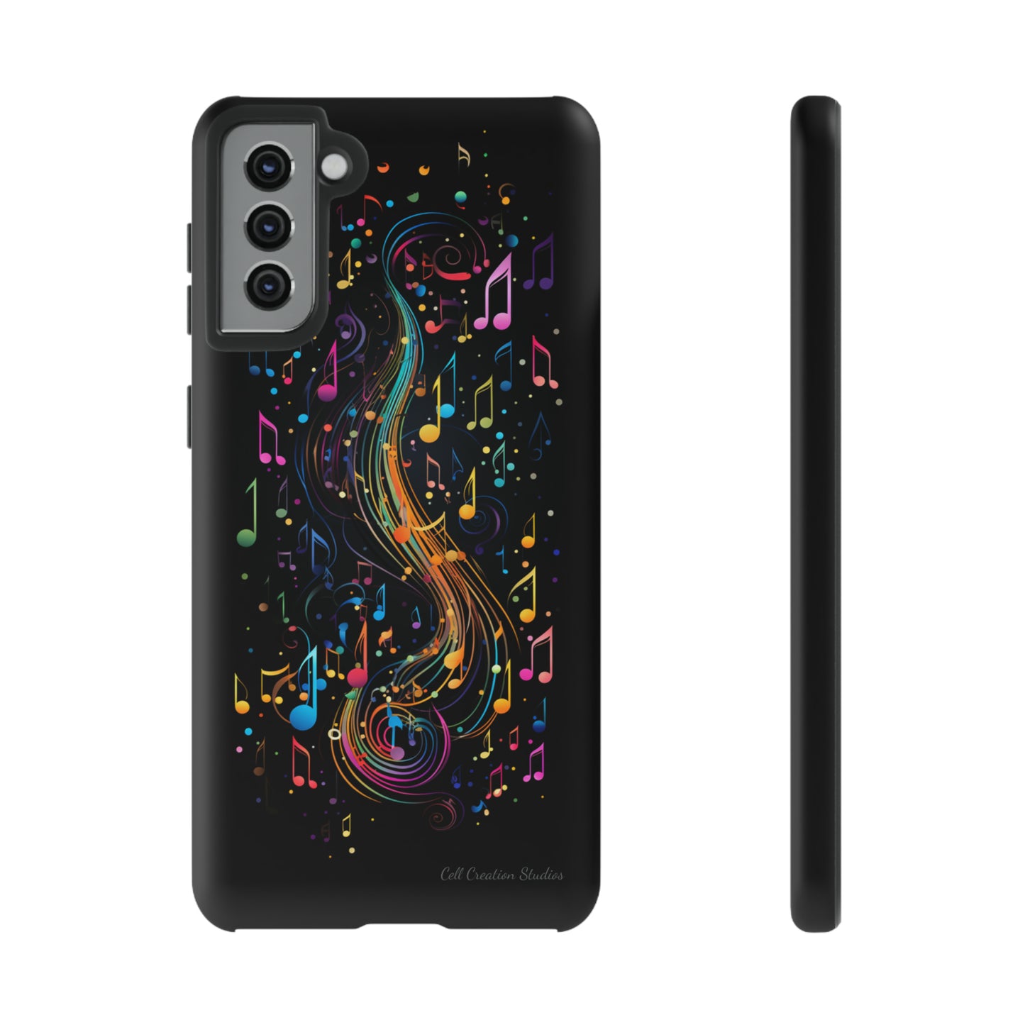 Elevate Your Style and Passion for Music with Our "Harmonious Notes" Cell Phone Case -Tough Cases