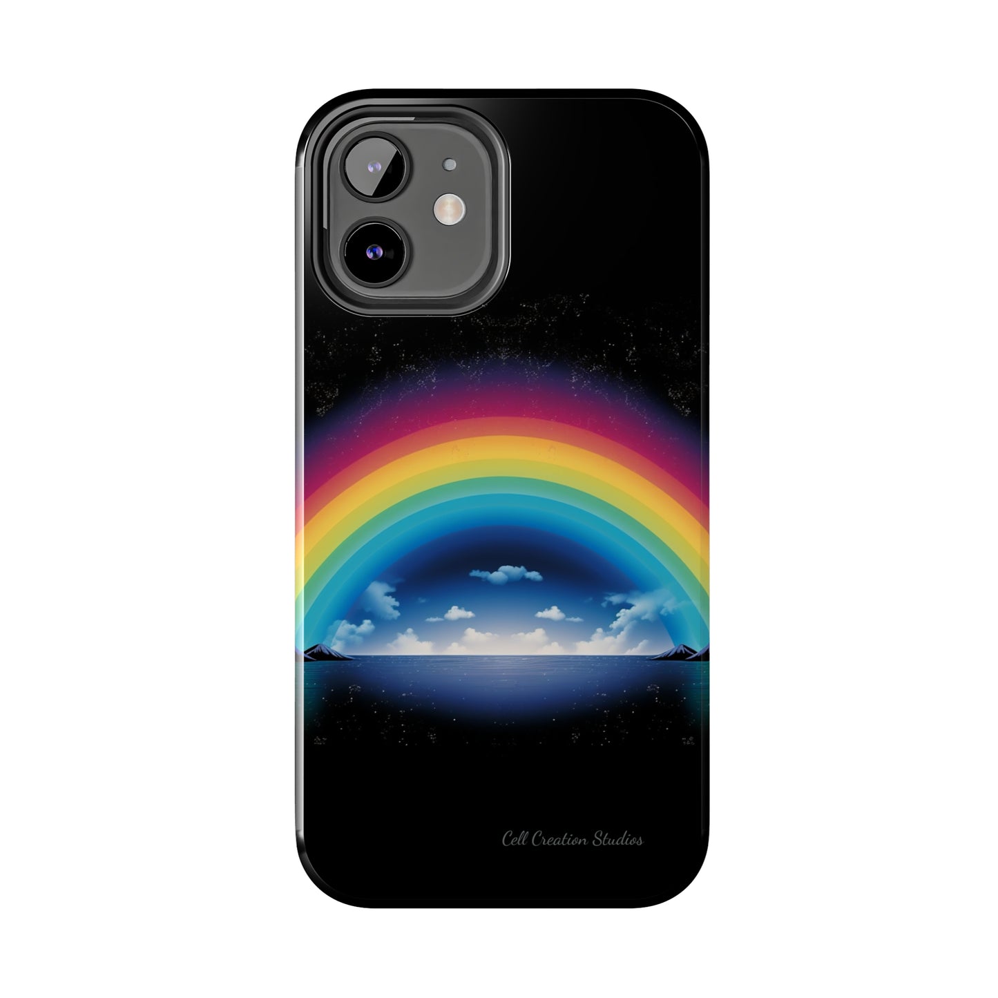 "Vibrant Skies: Rainbow Sunset" Cell Phone Case -Tough Phone Cases