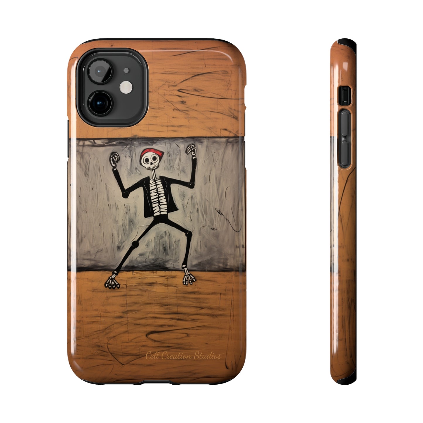 "Dance of the Skeletal Muse" -Tough iPhone Cases