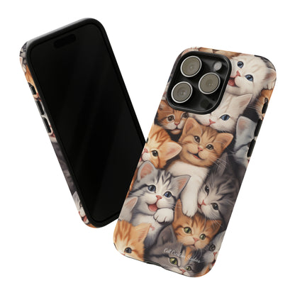 "Kitten Cuddle Haven" Phone Case -Tough Cases