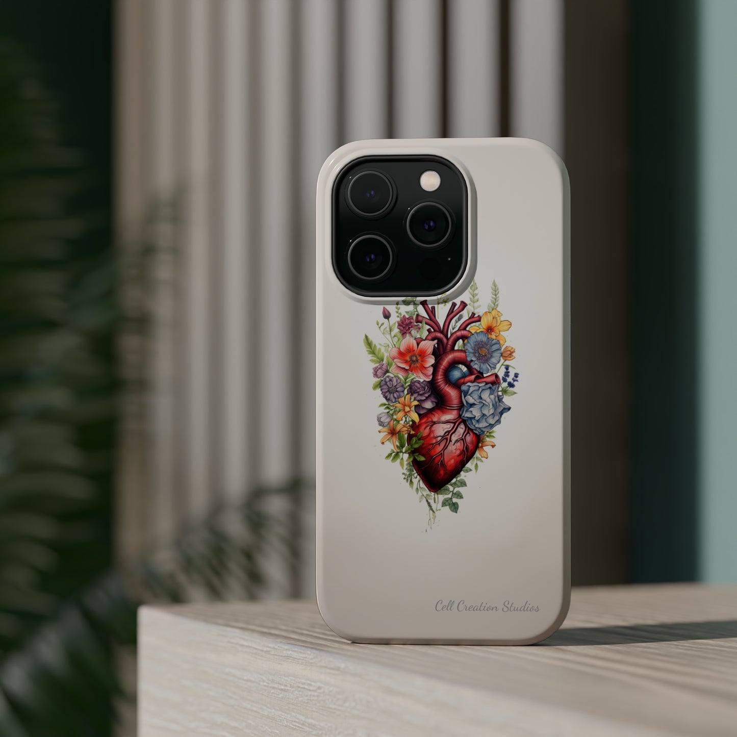 "Blooming Hearts" -MagSafe Tough iPhone Cases