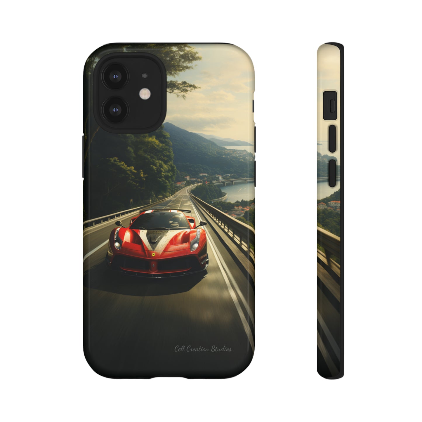 "Tropical Thrill Ferrari Edition" -Tough iPhone Cases