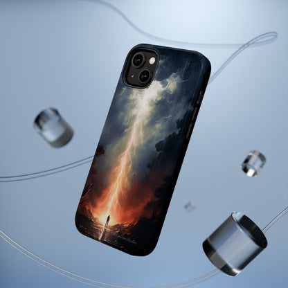 Introducing the "Thunderstrike" Cell Phone Case – Feel the Pulse of the Storm -MagSafe Tough Cases