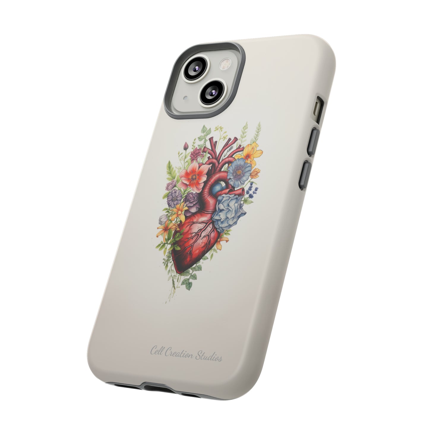 "Blooming Hearts" -Tough iPhone Cases