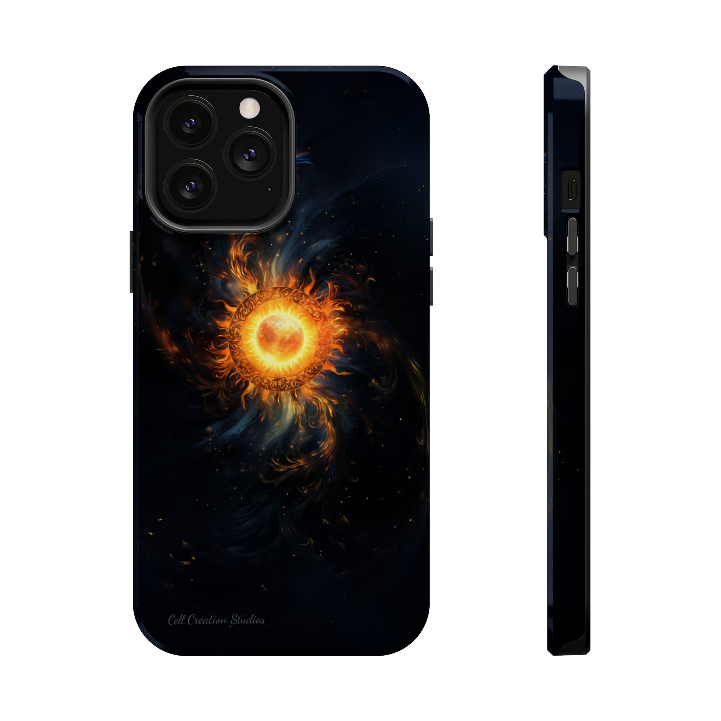 Introducing the "Celestial Sun and Stars" Cell Phone Case – Carry the Cosmos with You -MagSafe Tough Cases