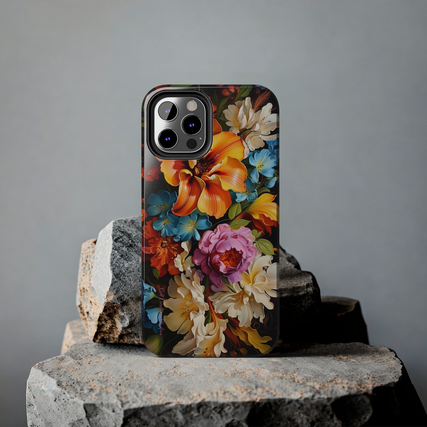 Introducing the "Floral Elegance" Cell Phone Case – Blossom with Style -Tough Phone Cases