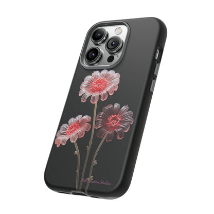 The "Desert Rose Glass Blossom" Phone Case -Tough Cases