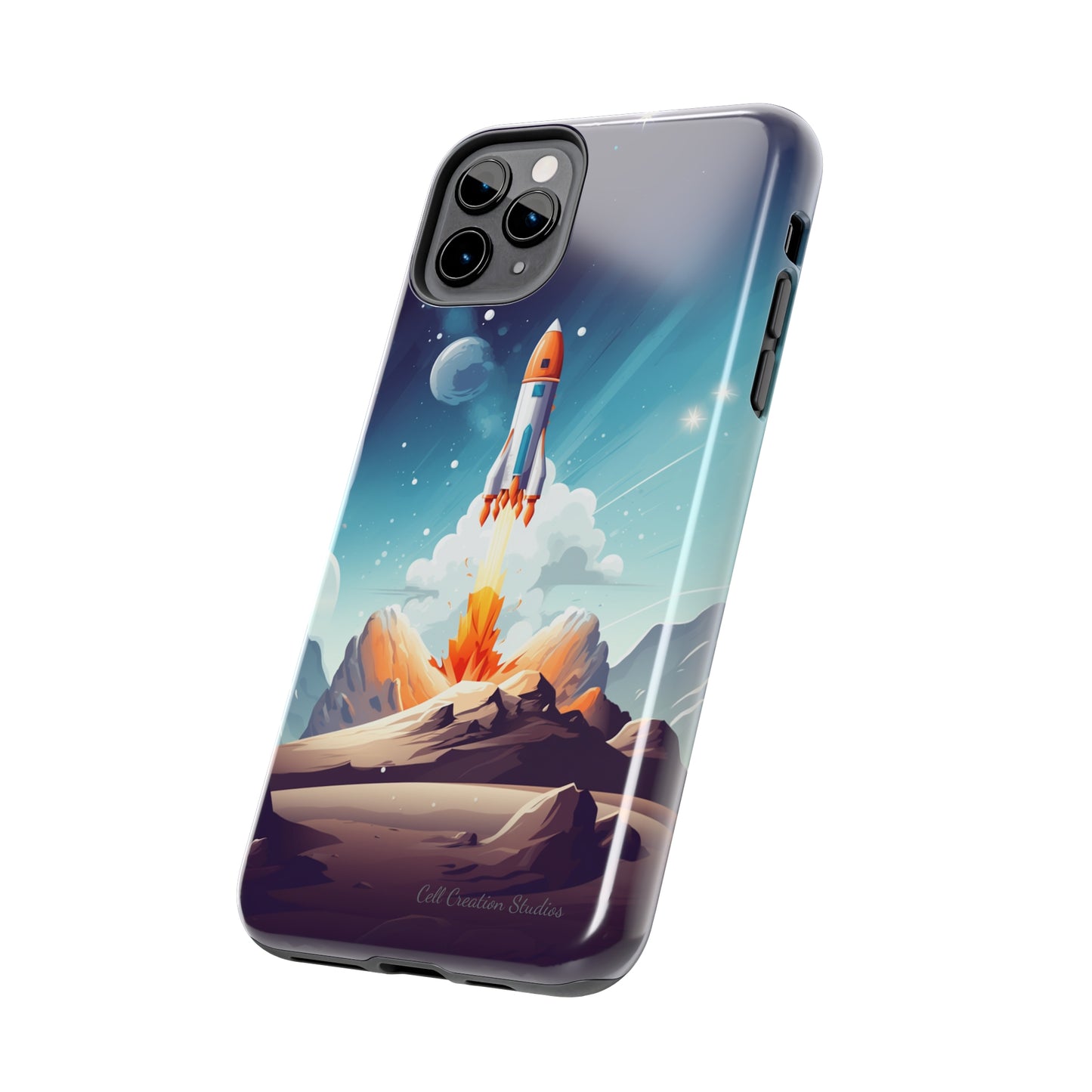 Introducing our "Galactic Odyssey" Cell Phone Case – Launch Your Device into Adventure -Tough Phone Cases