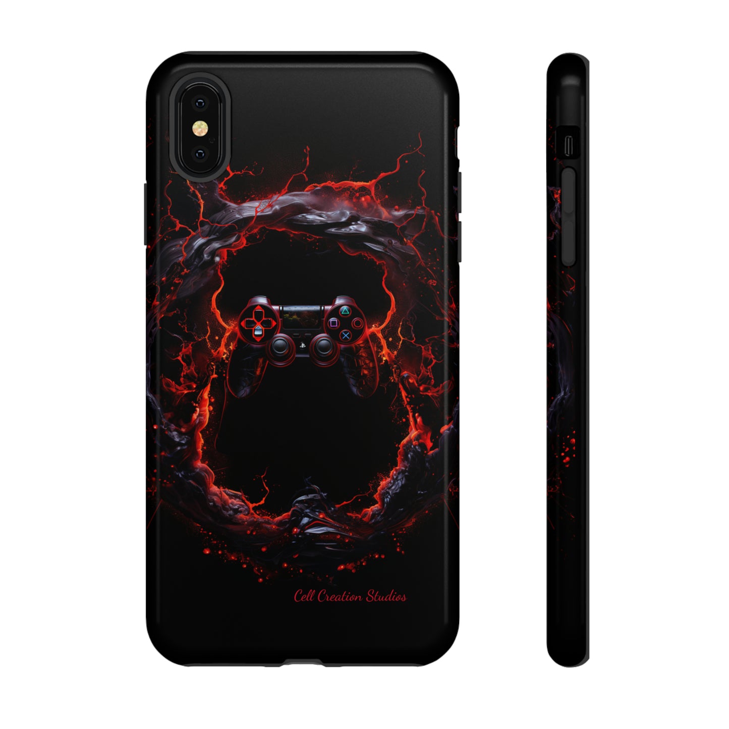 "InfernoGamer Plasma Burst" -Tough iPhone Cases