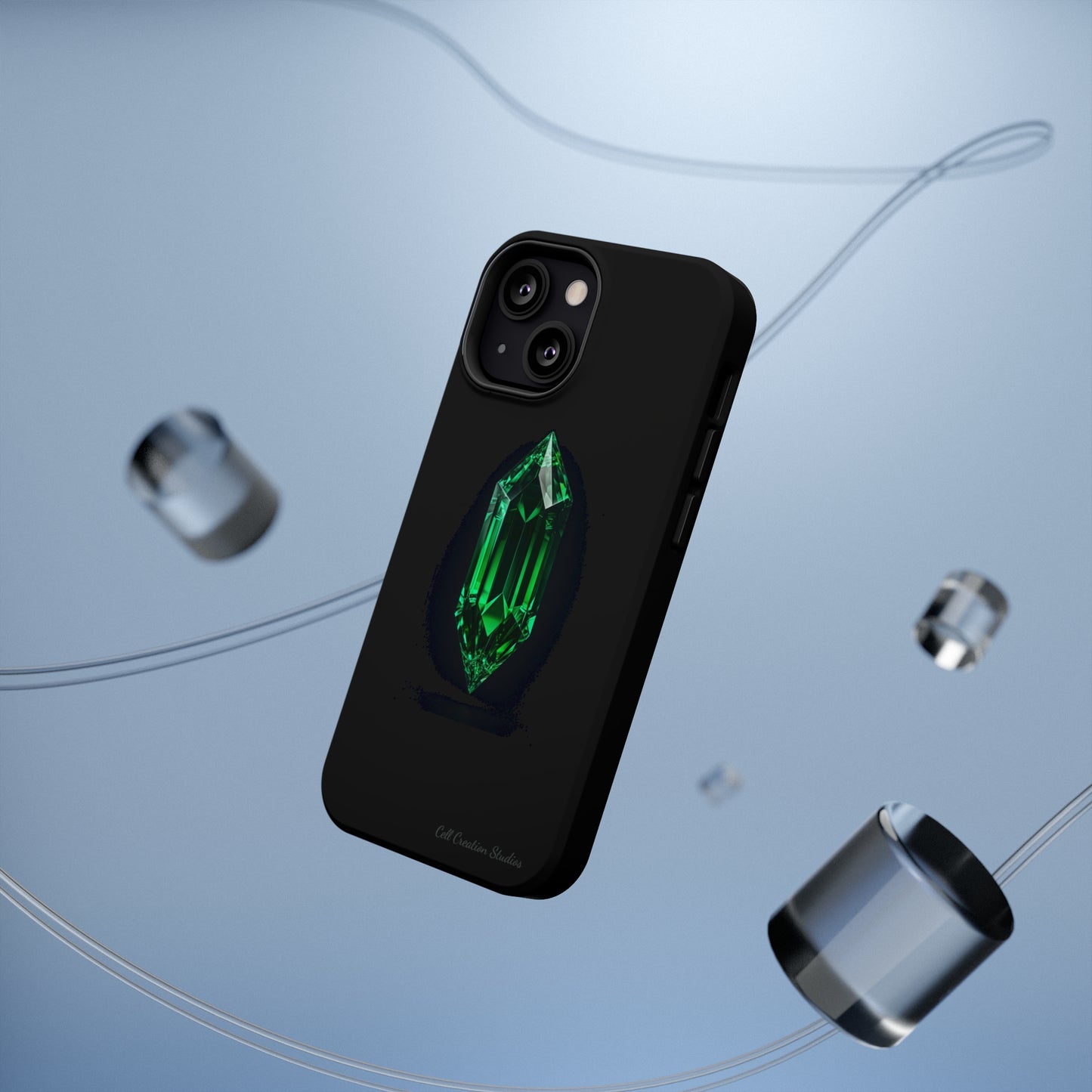 "Emerald Elegance" Phone Case -MagSafe Tough Cases