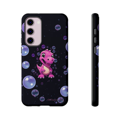 "Dino Glam" Glitter Dinosaur Phone Case -Tough Cases